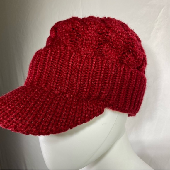 Knitted Wool Beanie Hat w/ Fleece Lining - Picture 3 of 8